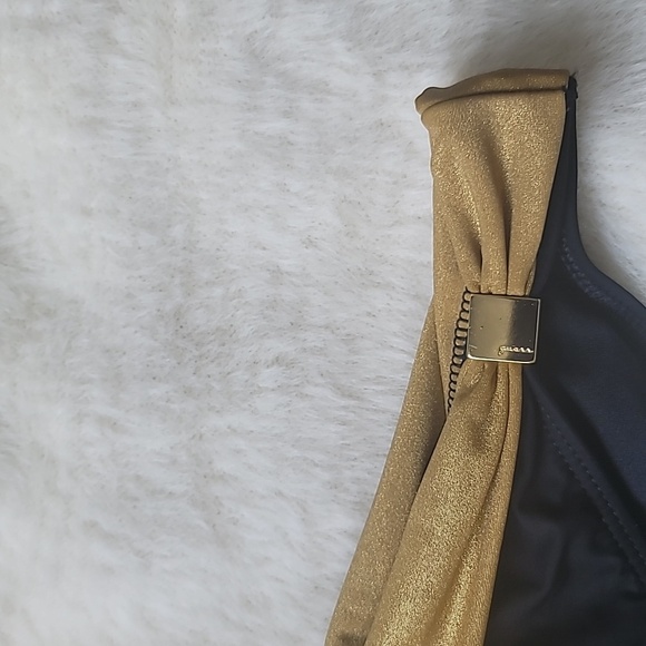GUESS METALLIC GOLD SWIMSUIT - Picture 3 of 9